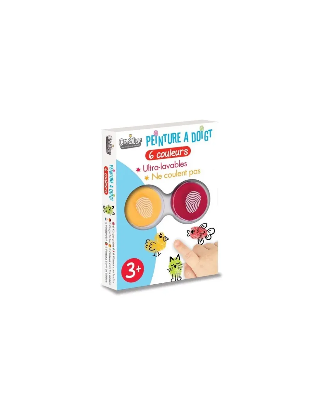 Crea Lign’ Pack 6 encreurs à doigt - CréaLign' New