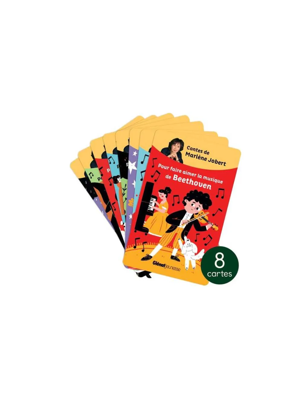 Yoto Pack de 8 cartes - Les contes et grandes musiques de Marlène Jobert New