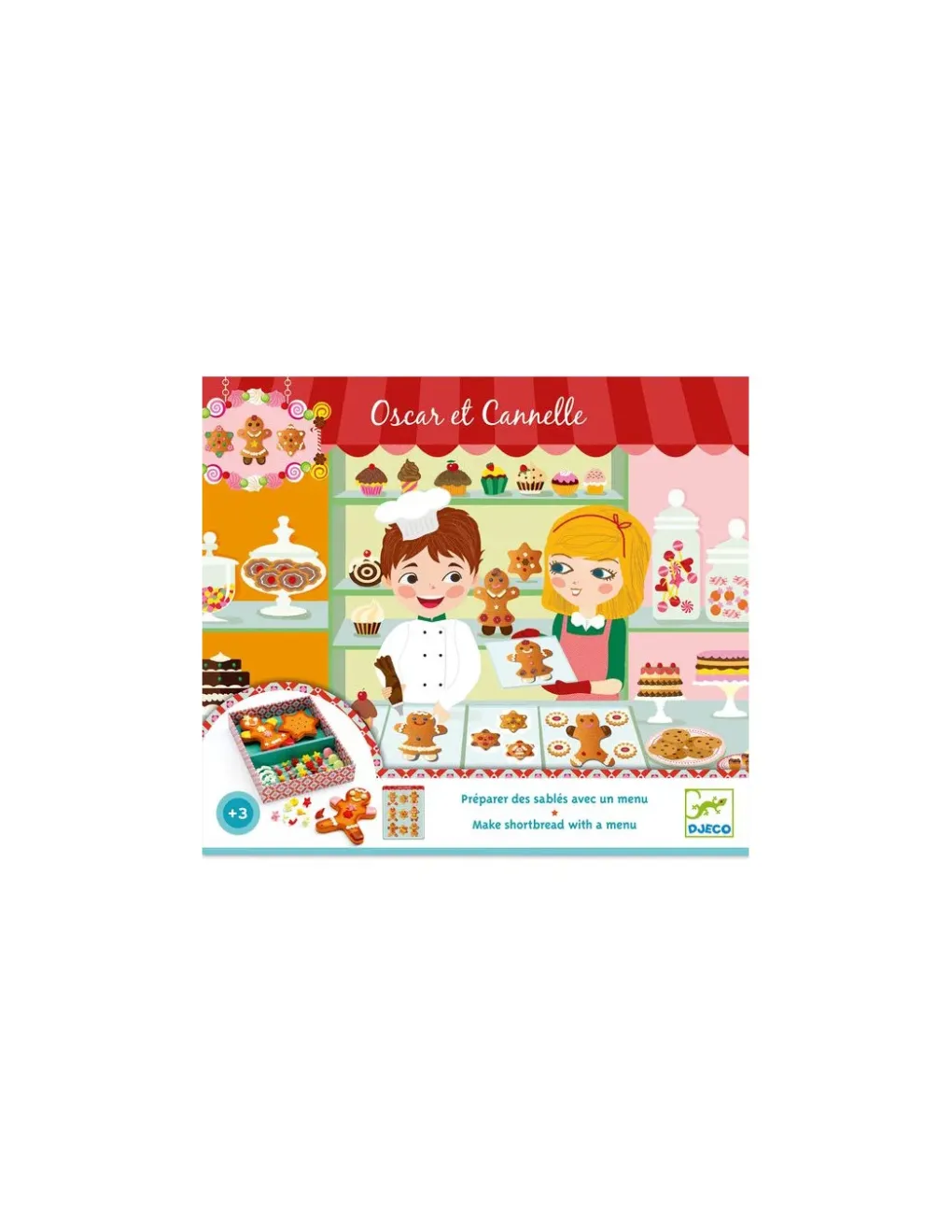 Djeco Pain d'épice Oscar & Cannelle - Discount