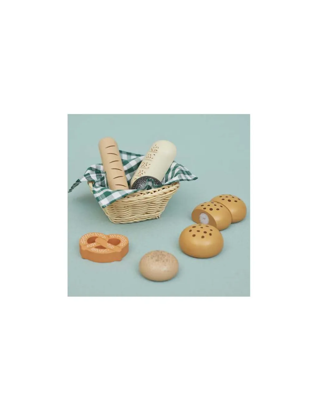 Janod Panier de boulangerie Mamie Soleil - Discount