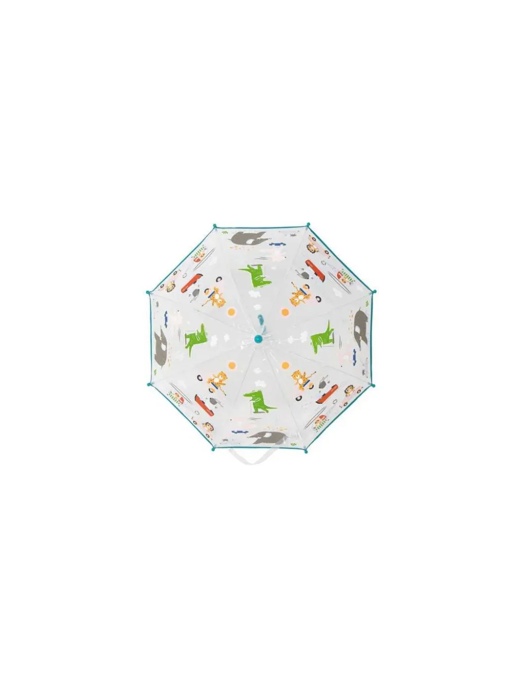 LittLe L Parapluie animaux et transports transparent et magique - Online