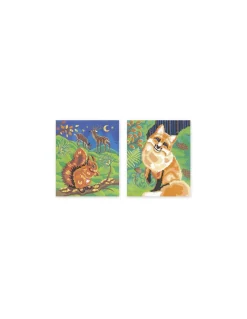 Janod Peinture au numéro animaux de la forêt - Sale