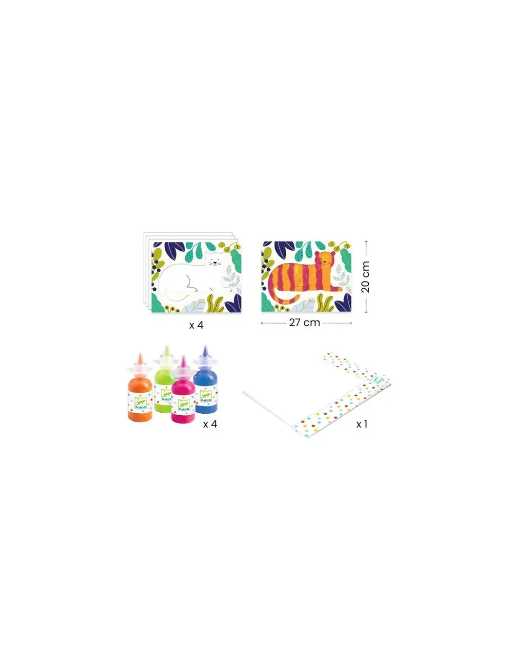 Djeco Peinture Barbouille et beau - Sale