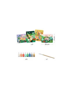 Djeco Peinture 3D Forêt tropicale - Clearance