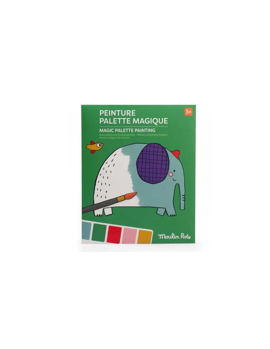Moulin Roty Peinture palette magique Les Toupitis - Discount