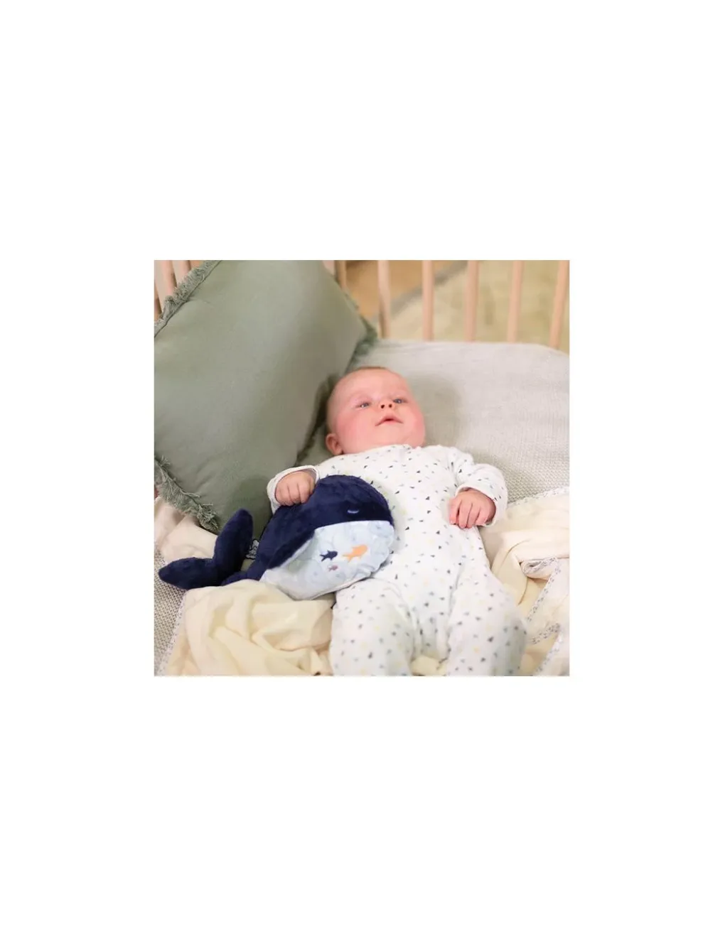 Kaloo Peluche bien-être baleine Petit calme - New