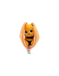 Les Deglingos Peluche Buzzet l'abeille mandarine - Flipetz by Déglingos Best