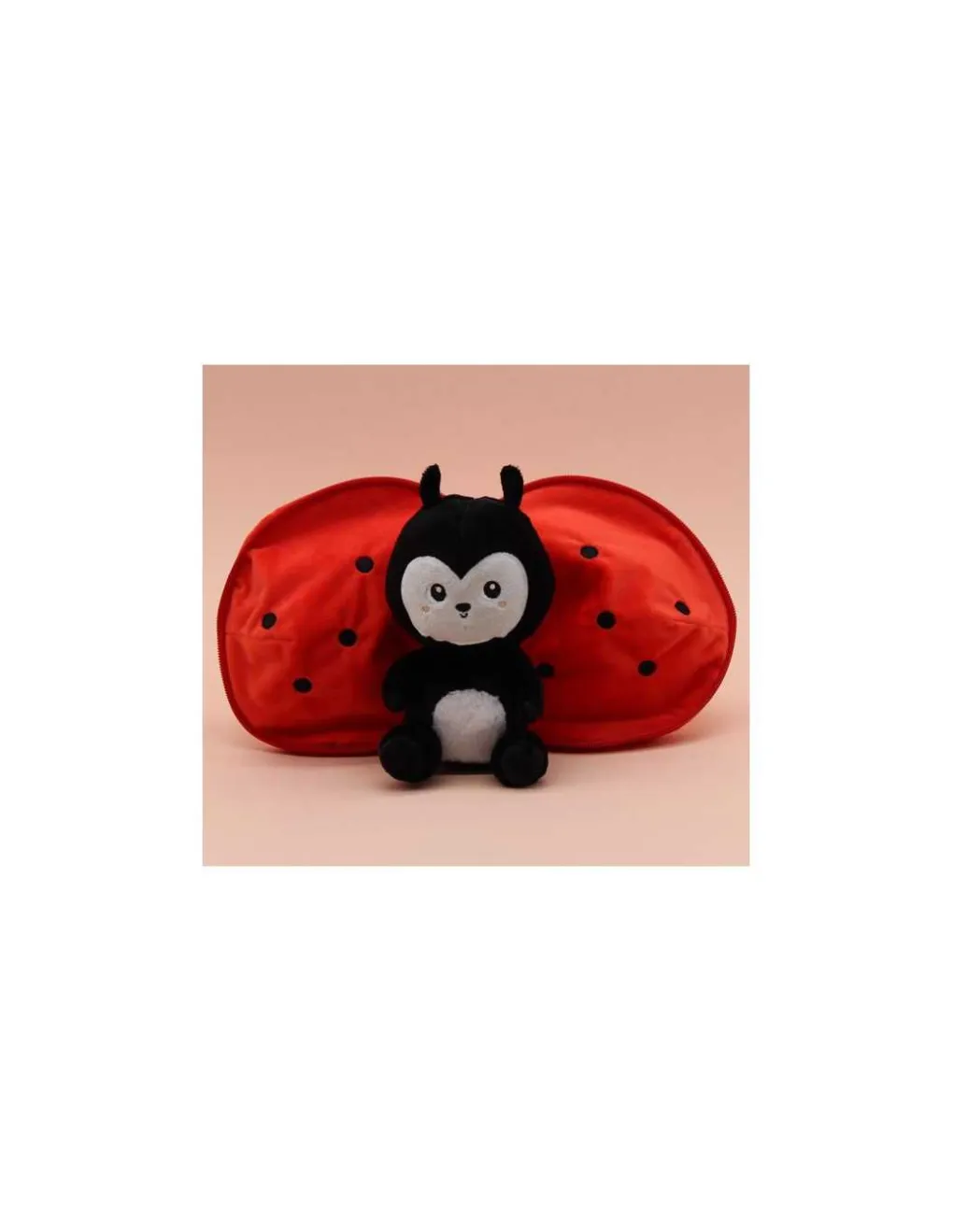 Les Deglingos Peluche Comet la coccinelle tomate - Flipetz by Déglingos Discount