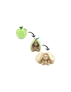 Les Deglingos Peluche Crocket le chien pomme - Flipetz by Déglingos New