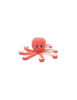 Les Deglingos Peluche Filou la pieuvre corail - Les Ptipotos by Déglingos Online