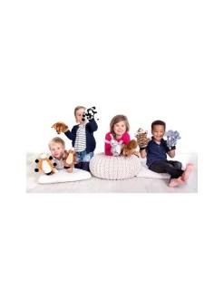Beleduc Peluche gant marionnette chat