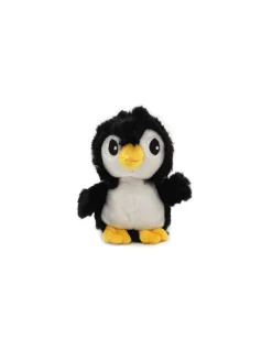 Les Deglingos Peluche Iglou le pingouin maman et bébé noir - Les Ptipotos by Déglingos Outlet