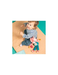 Lilliputiens Peluche Jeanne chat multi-activités - Hot