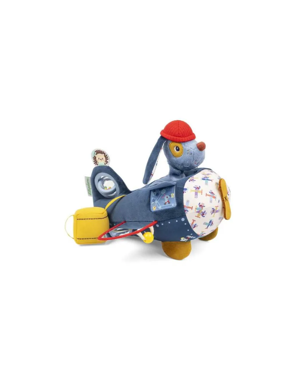 Lilliputiens Peluche Jules avion d'activités - Online