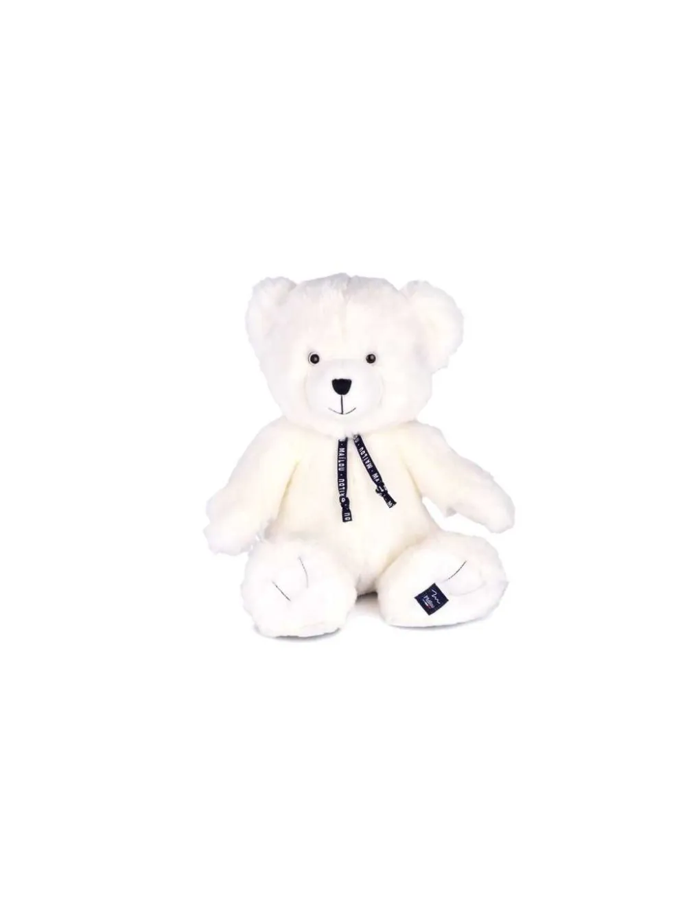 Mailou Tradition Peluche L'ours Blanc 35 cm - Maïlou Tradition Sale