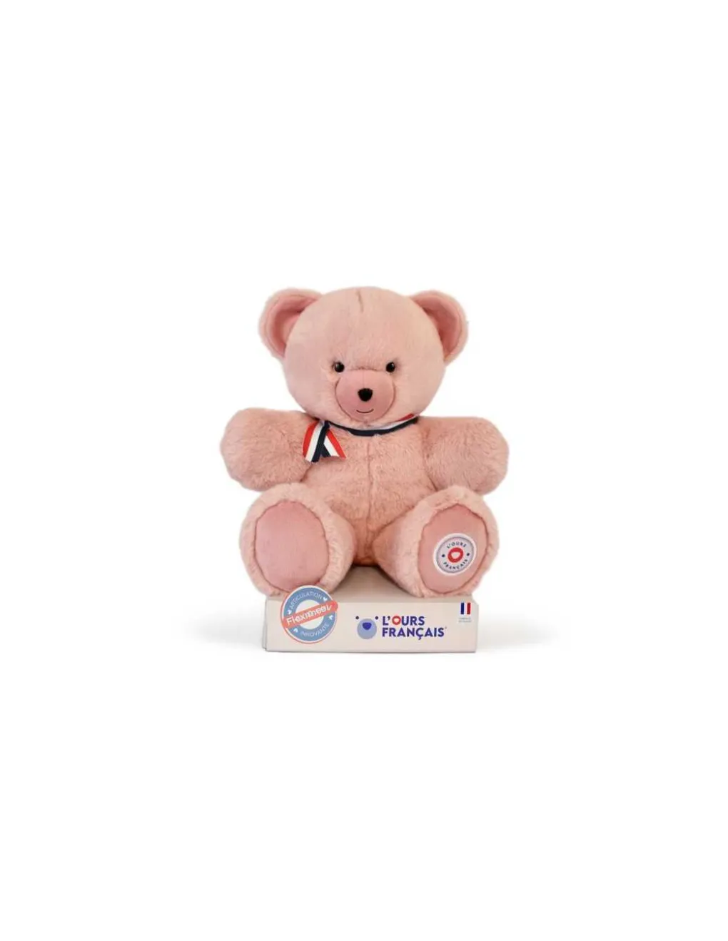 L'Ours Francais Peluche L'ours français 35 cm Rose pastel Online
