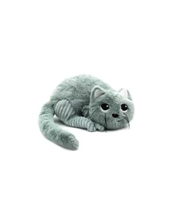 Les Deglingos Peluche Miaou le chat maman et bébé vert menthe - Les Ptipotos by Déglingos New
