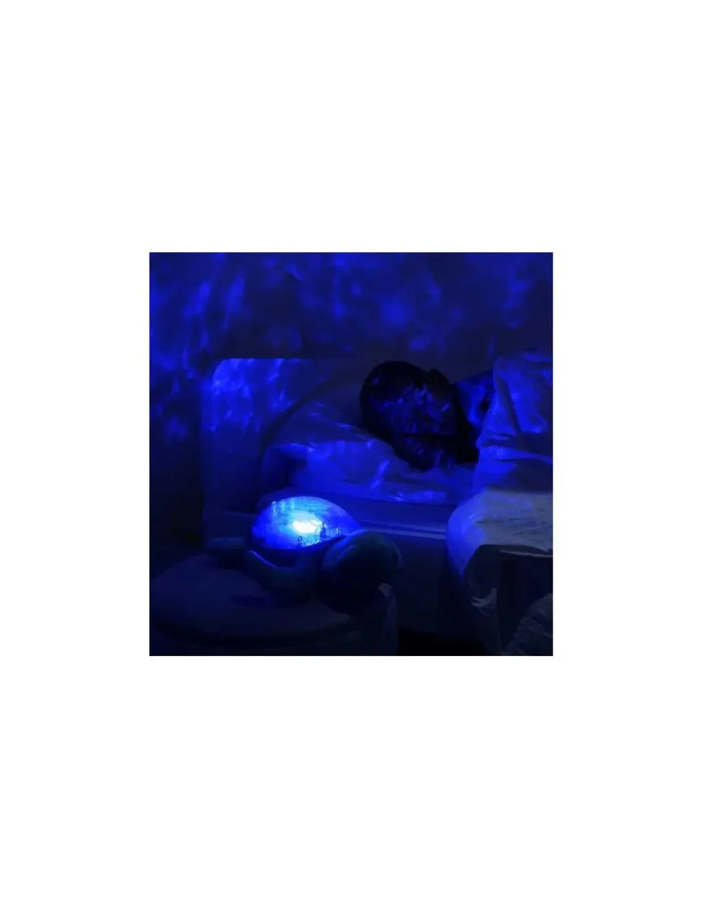 Cloud b Peluche musicale à projections Tranquil turtle aqua rechargeable - Best