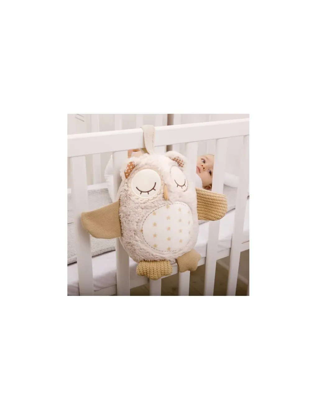 Cloud b Peluche musicale chouette avec détecteur de pleurs - Outlet