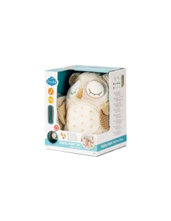 Cloud b Peluche musicale chouette avec détecteur de pleurs - Outlet