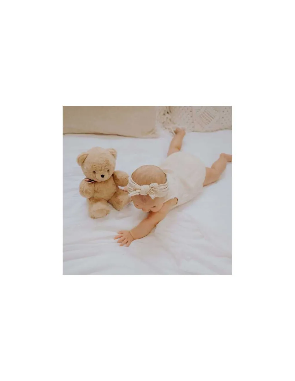 L'Ours Francais Peluche petit ours beige L'ours français 25 cm Best