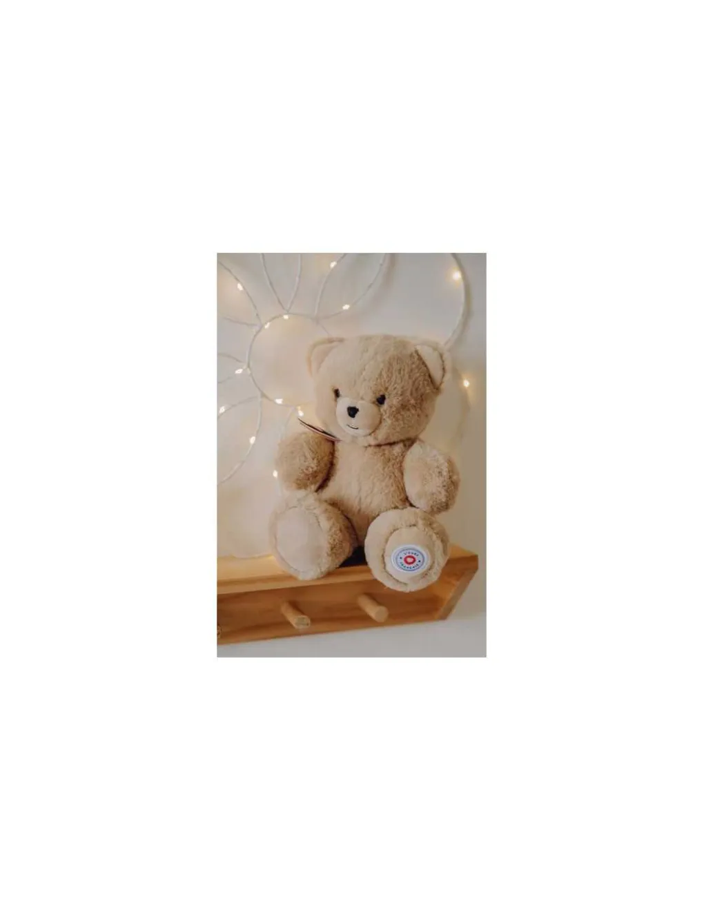 L'Ours Francais Peluche petit ours beige L'ours français 25 cm Best