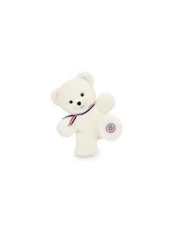 L'Ours Francais Peluche petit ours blanc L'ours français 25 cm Discount
