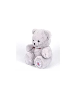L'Ours Francais Peluche petit ours gris perle L'ours français 25 cm Sale