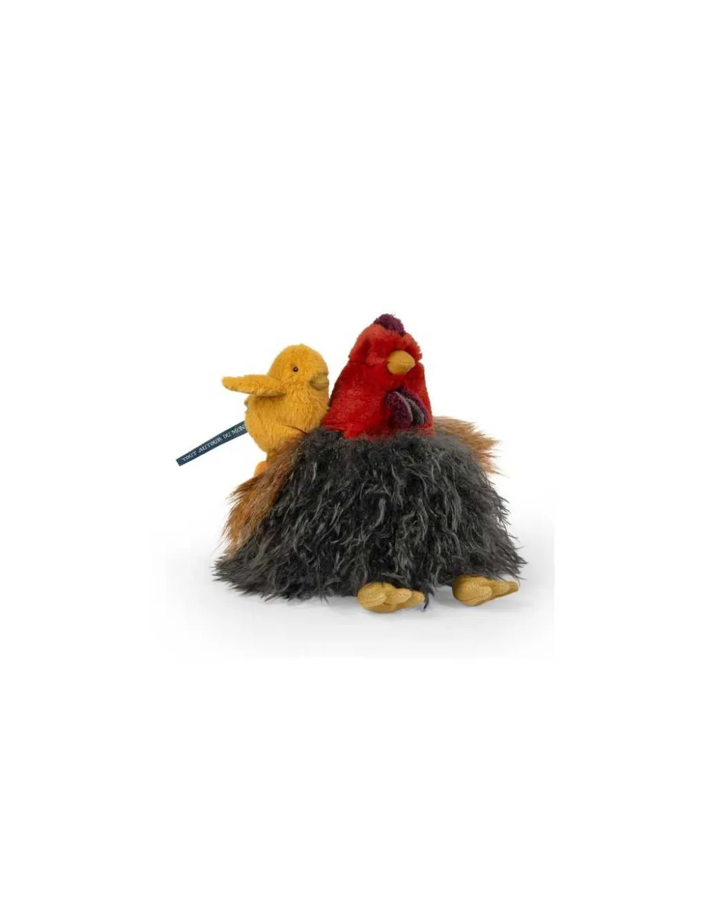 Moulin Roty Peluche poule Tout autour du monde - Discount