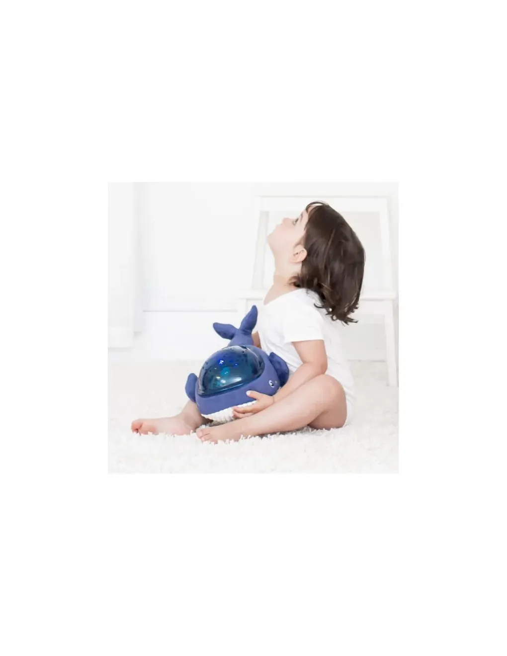 Pabobo Peluche projecteur dynamique baleine Aqua Dream - Online
