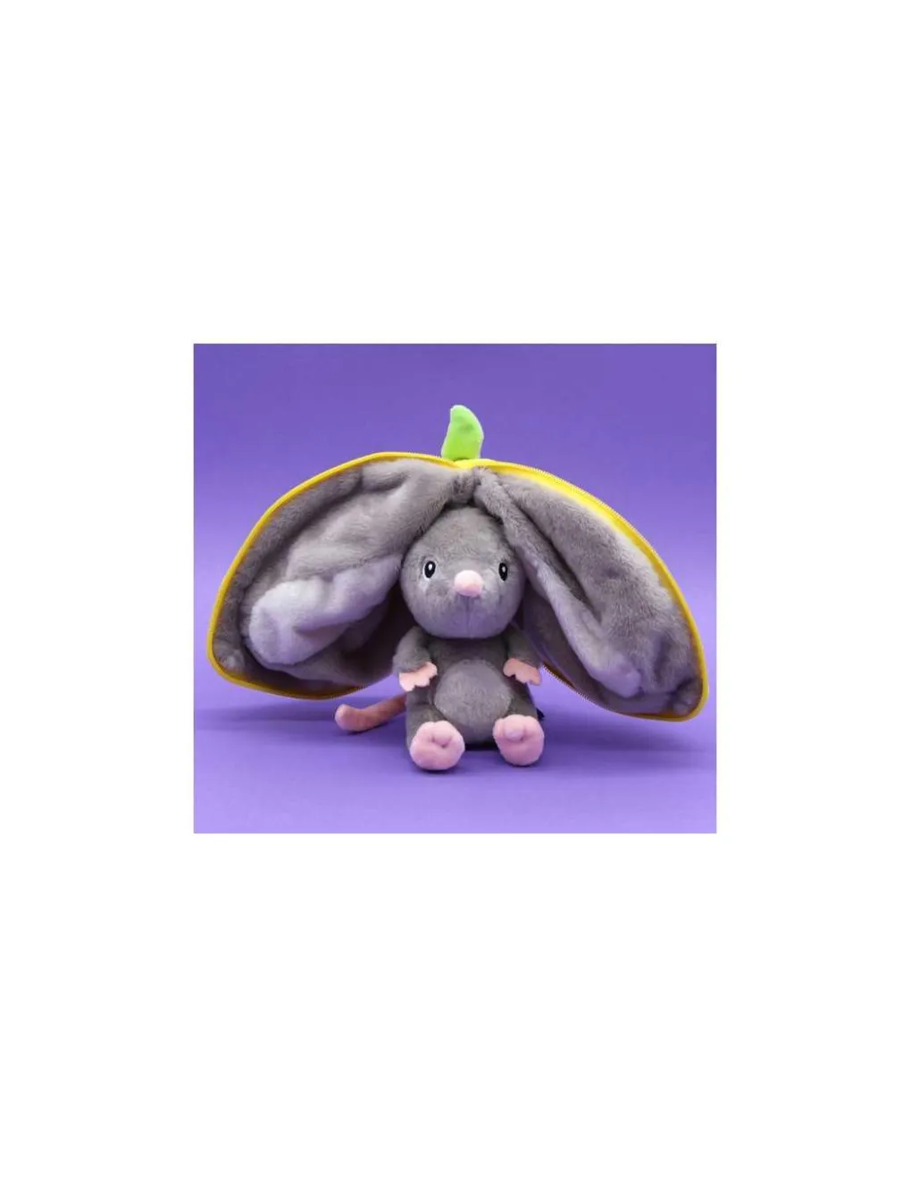 Les Deglingos Peluche Rocket la souris citron - Flipetz by Déglingos Sale