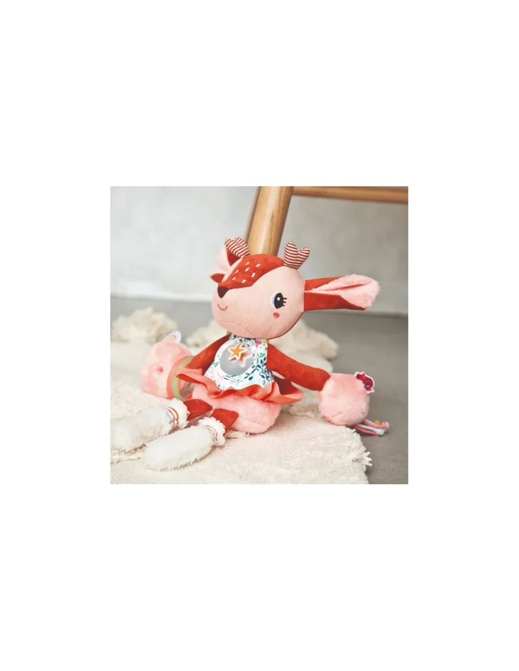 Lilliputiens Peluche Stella faon multi-activités - Best