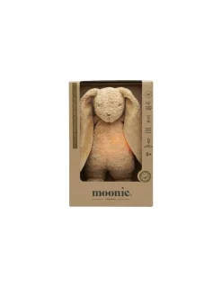 Moonie Peluche veilleuse musicale lapin Cappuccino -