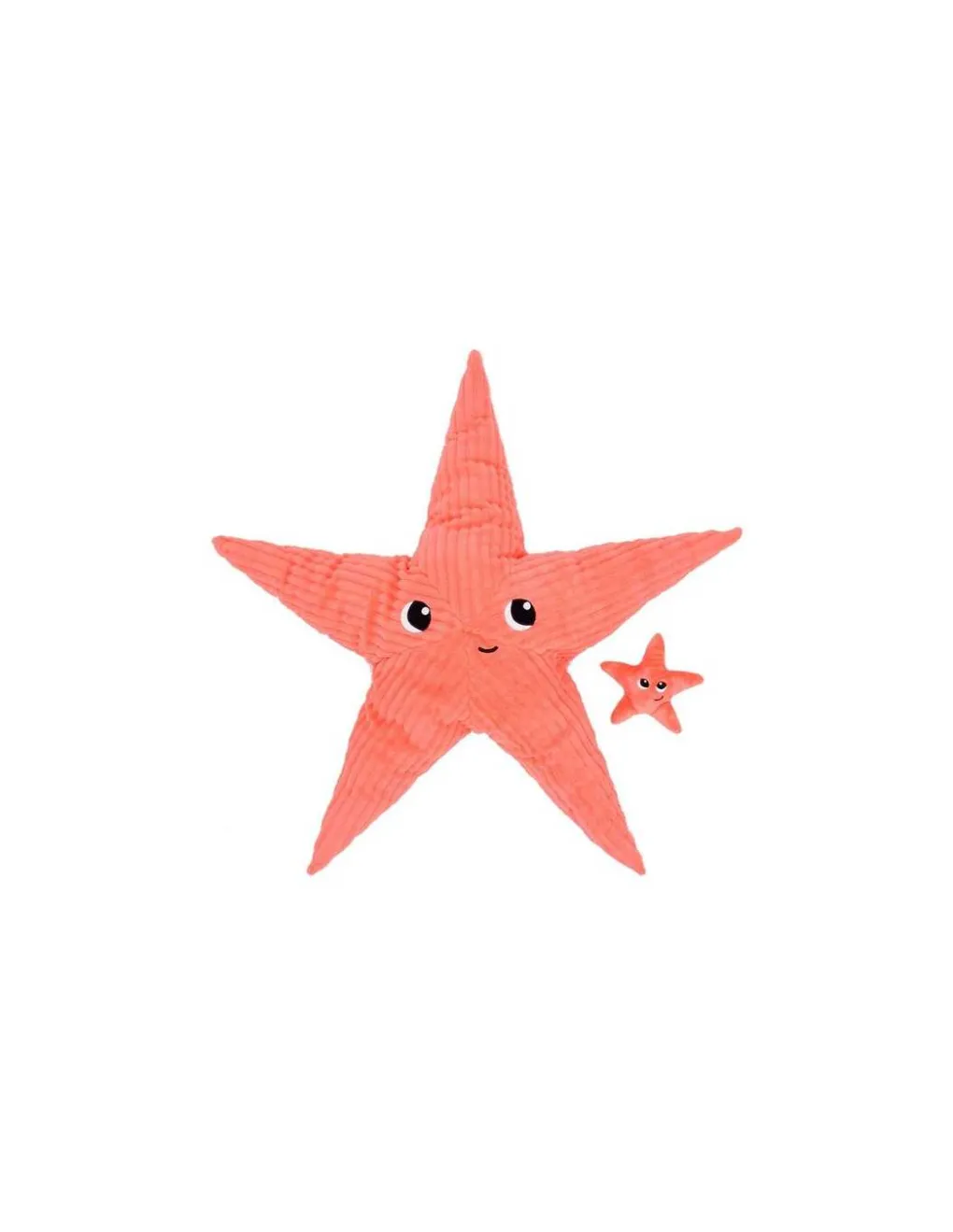 Les Deglingos Peluche Wahou l'étoile de mer corail - Les Ptipotos by Déglingos Online