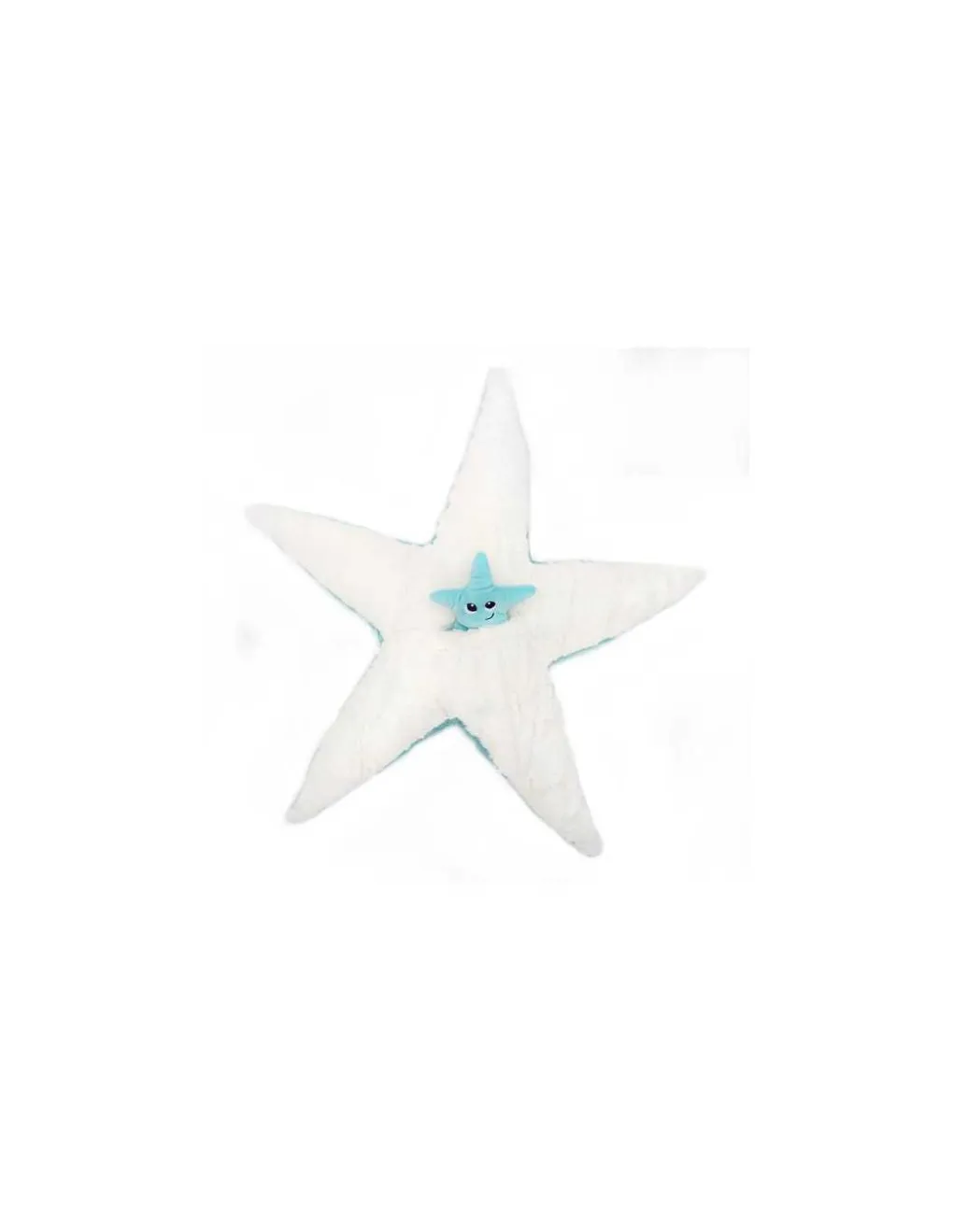 Les Deglingos Peluche Wahou l'étoile de mer Aqua - Les Ptipotos by Déglingos New
