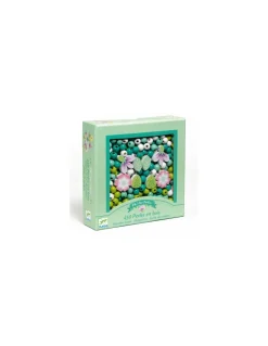 Djeco Perles en bois feuilles et fleurs - Online
