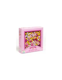 Djeco Perles en bois oiseaux - Discount
