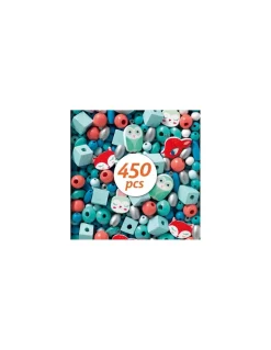 Djeco Perles en bois petits animaux - Outlet