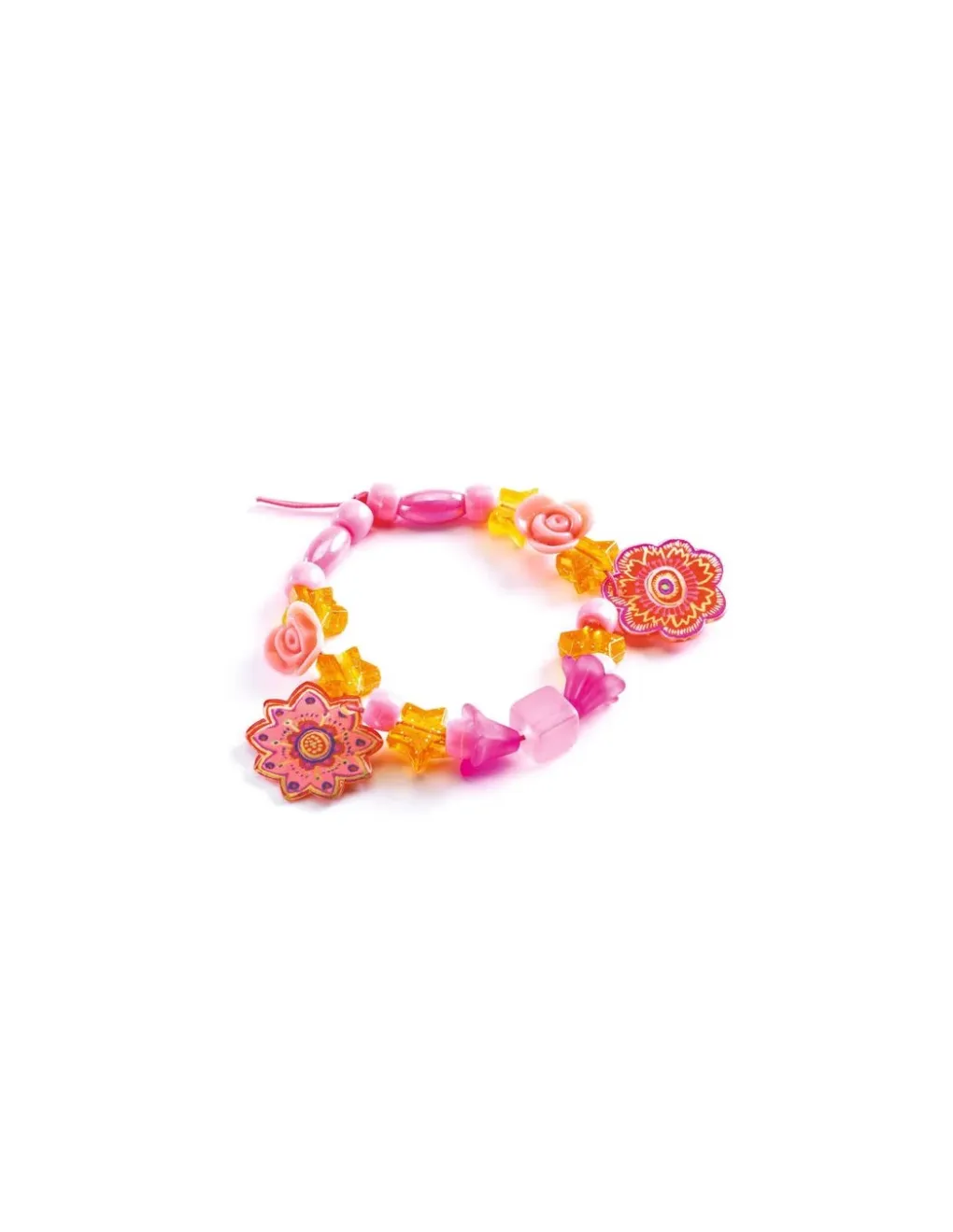 Djeco Perles fantaisies Fleur - Sale