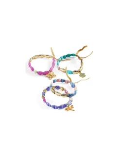 Djeco Perles papier et bracelets à créer Chics et dorés - Do it Yourself Best
