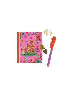 Lovely Paper by Djeco Petit carnet secret avec feutre magique Fiona - Djeco Hot
