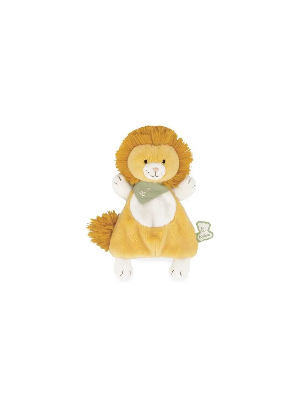 Kaloo Petit doudou plat Nougat le lion - Outlet