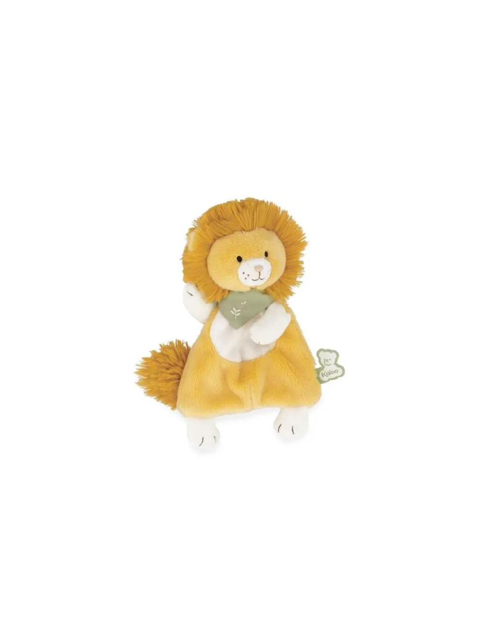 Kaloo Petit doudou plat Nougat le lion - Outlet