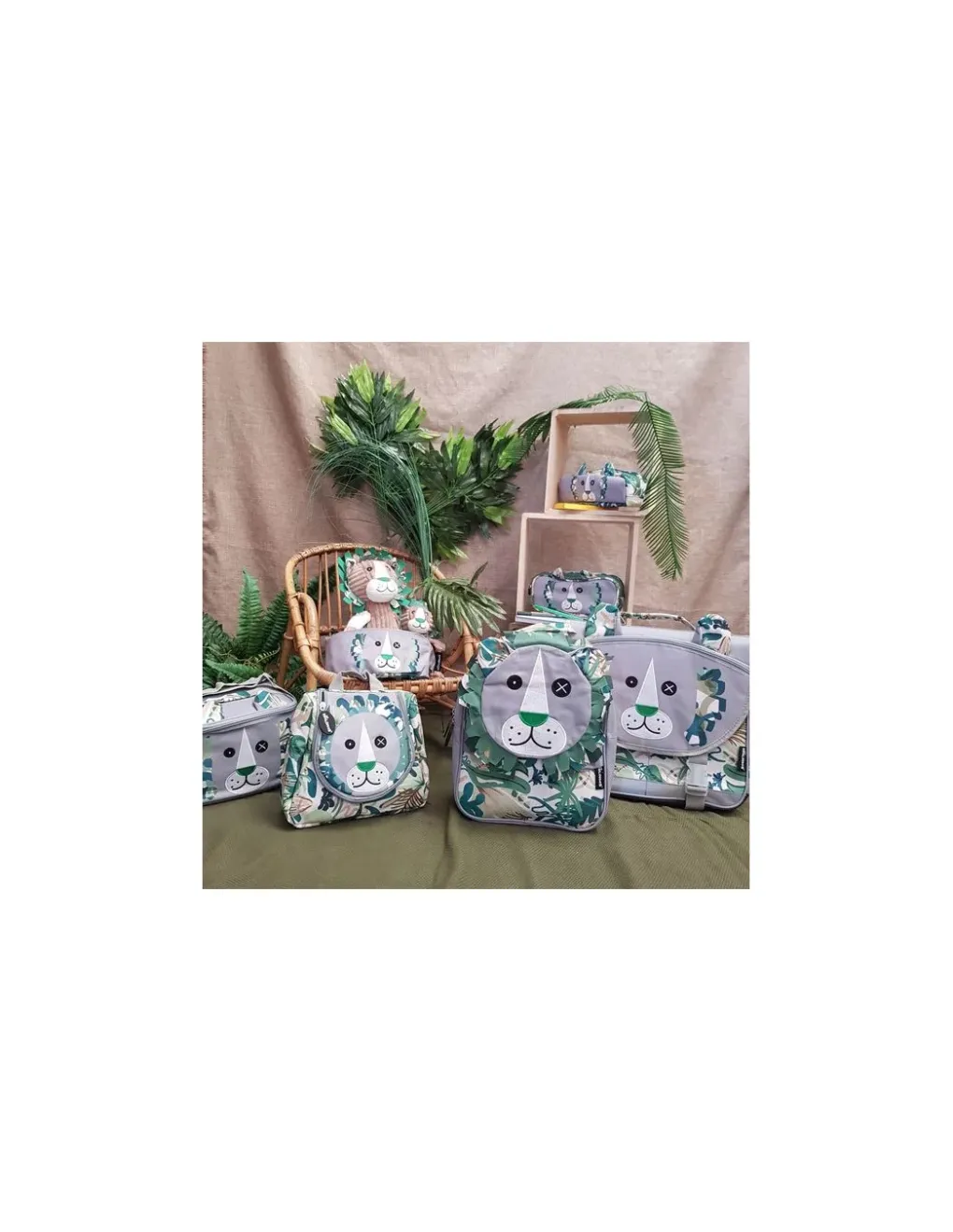 Les Deglingos Petit sac à dos Jélékros le lion - Les Déglingos Hot