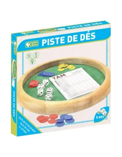 Jeujura Piste de dés en bois 35 cm Clearance