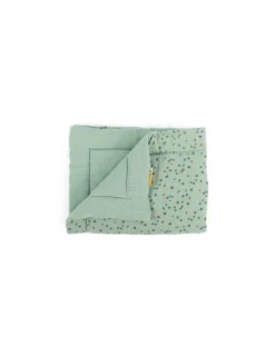 Moulin Roty Plaid sauge Trois petits lapins - Online