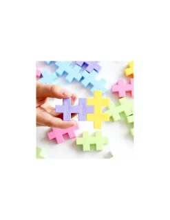 Plus Plus 100 pièces Big Pastel - Jeux de construction