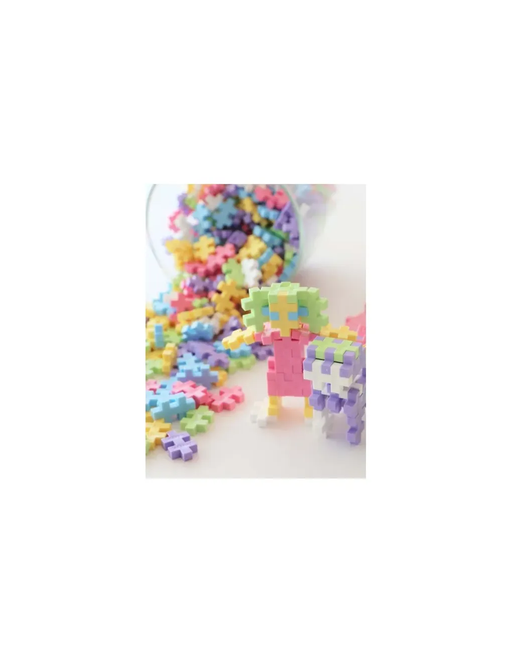 Plus Plus 600 pièces Mini-Pastel - Jeux de construction New