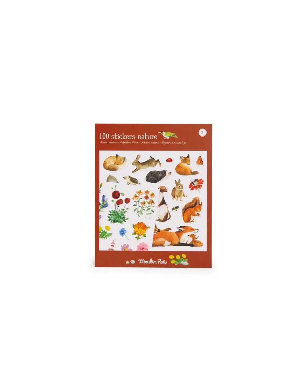 Moulin Roty Pochette stickers Le jardinier Le Jardin du Moulin - New