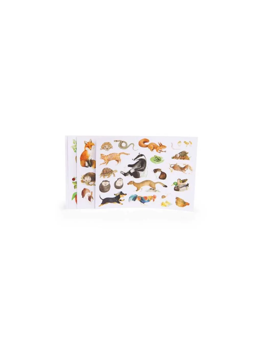 Moulin Roty Pochette stickers Le jardinier Le Jardin du Moulin - New
